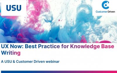 Webinar: UX Now: Best Practices for Knowledge Base Writing